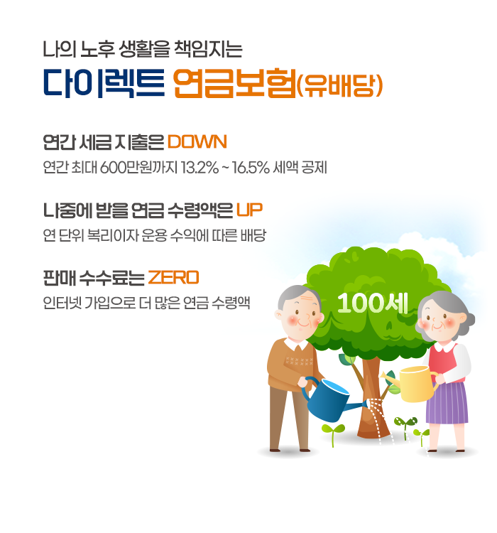 다이렉트 연금보험(유배당)